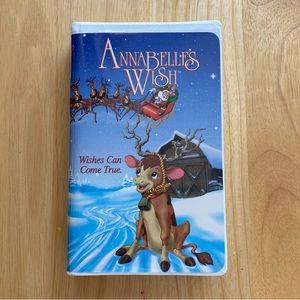Annabelle's Wish Vintage VHS Tape Kids Holiday Christmas Movie